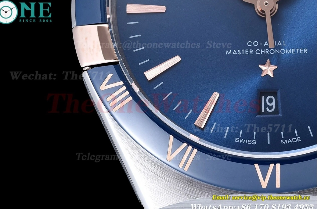 Dial LE 41mm Blue Constellation GDF RG Ceramic MY8215 0308